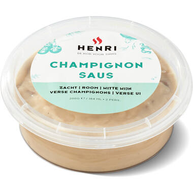 CHAMPIGNON ROOMSAUS  6x225gr HENRI